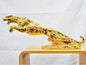 Glossy leopard desktop decor