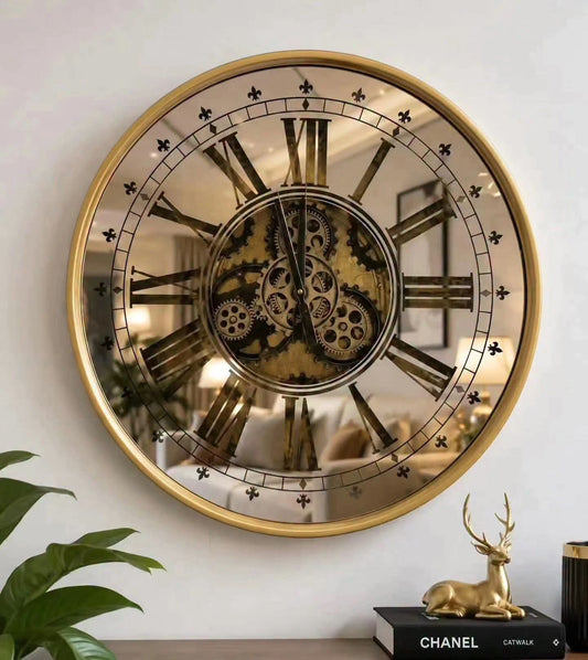 Vintage gear clock