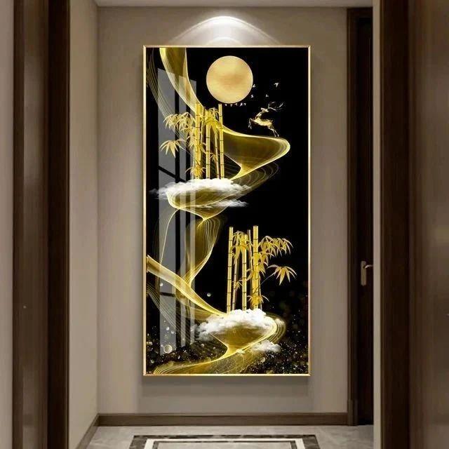 Modern Crystal Porcelain Decorative Wall Art
