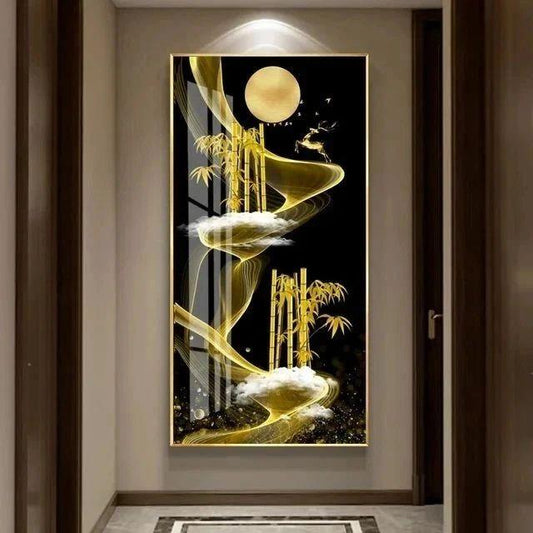 Modern Crystal Porcelain Decorative Wall Art