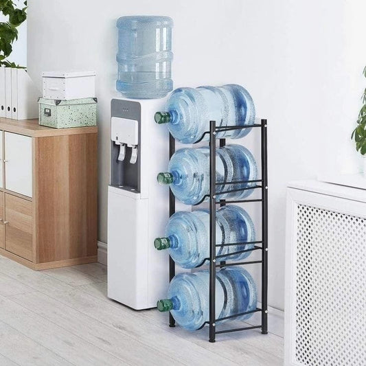 4 Layer water bottle storage rack