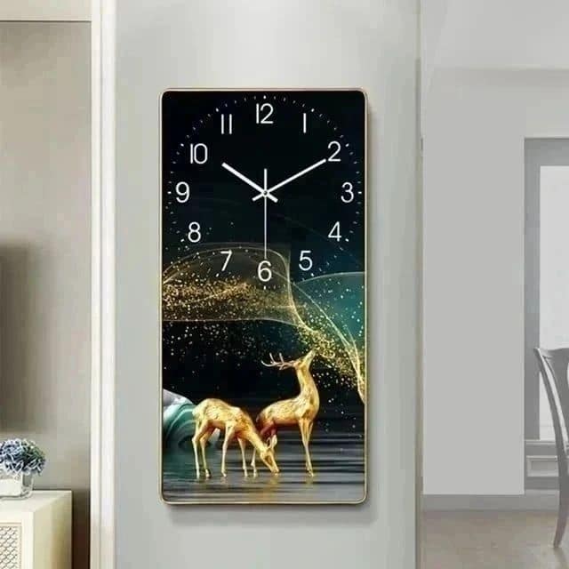 Crystal Porcelain Decorative Wall Clock