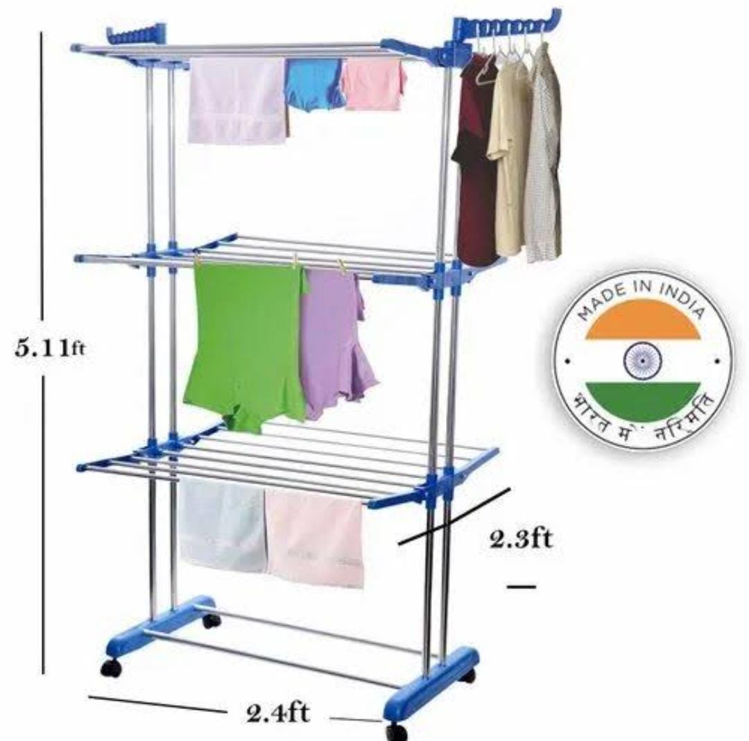 FOLDABLE/PORTABLE CLOTHES DRYING RACK