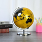 Retro World Globe Decoration Terrestrial Globe World Map Globe Modern Home Decor Geography Education Office Desk Accessories