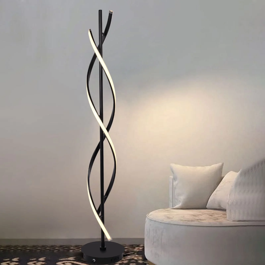 Spiral LED lamp