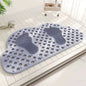 Antislip bathroom mats