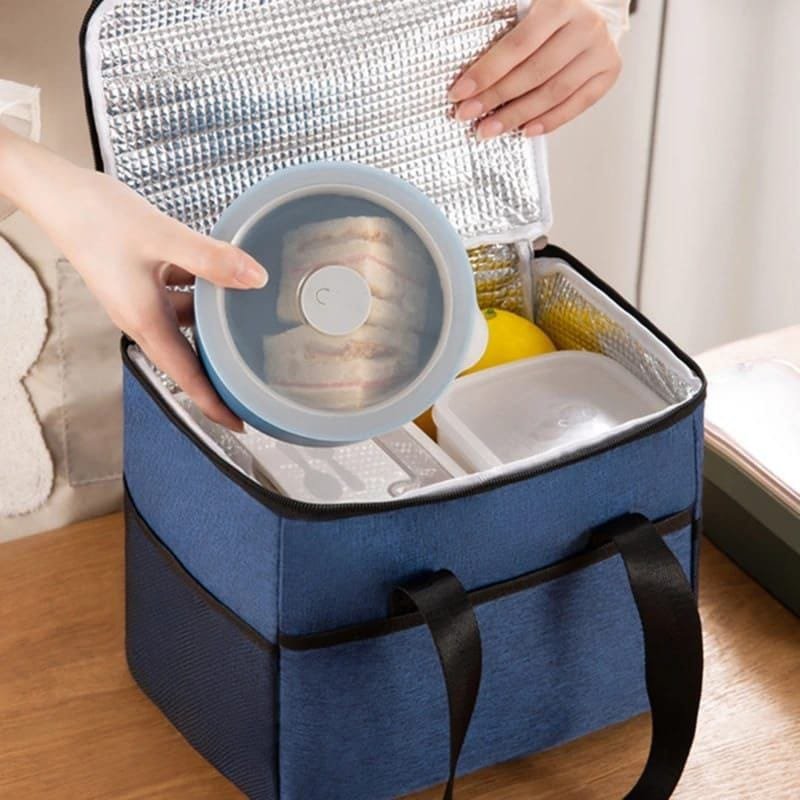KITCHEN ACCESORIES AND OTHERS
Insulated Lunch Bag, Outdoor Portable Waterproof Insulated Picnic Lunch Bag