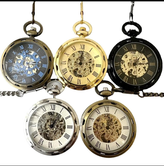 Mechanical gear pocket watch