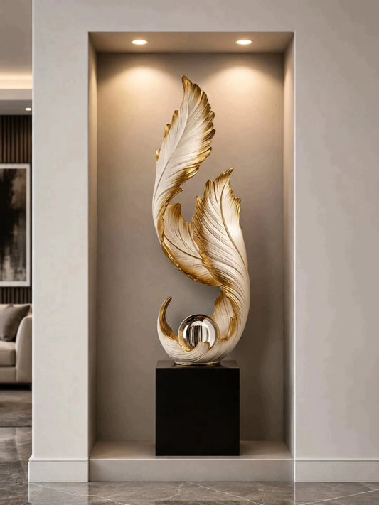 Leaf resin decor pc