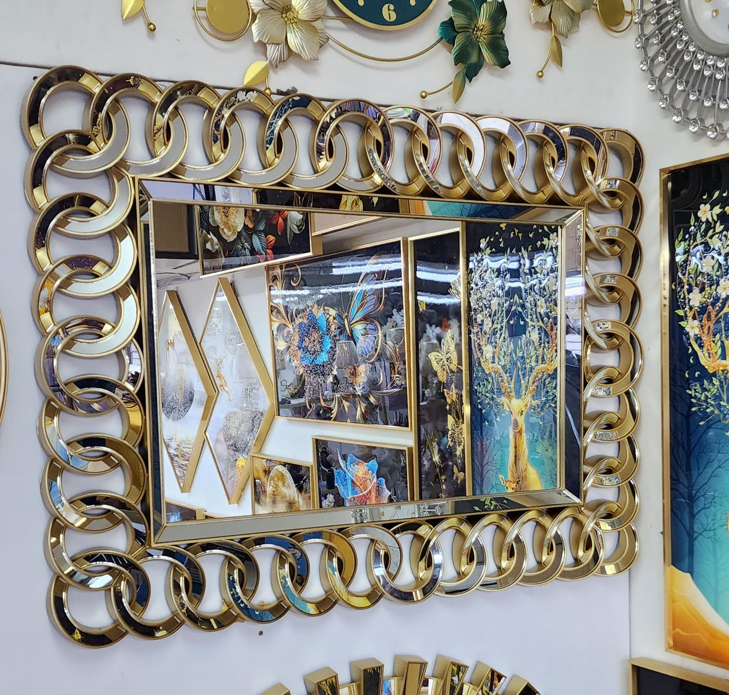 Luxury Rectangular Decorative Mirror