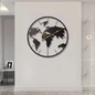 Minimalist world wall clock