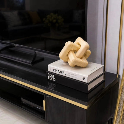 Wooden knot decor pc