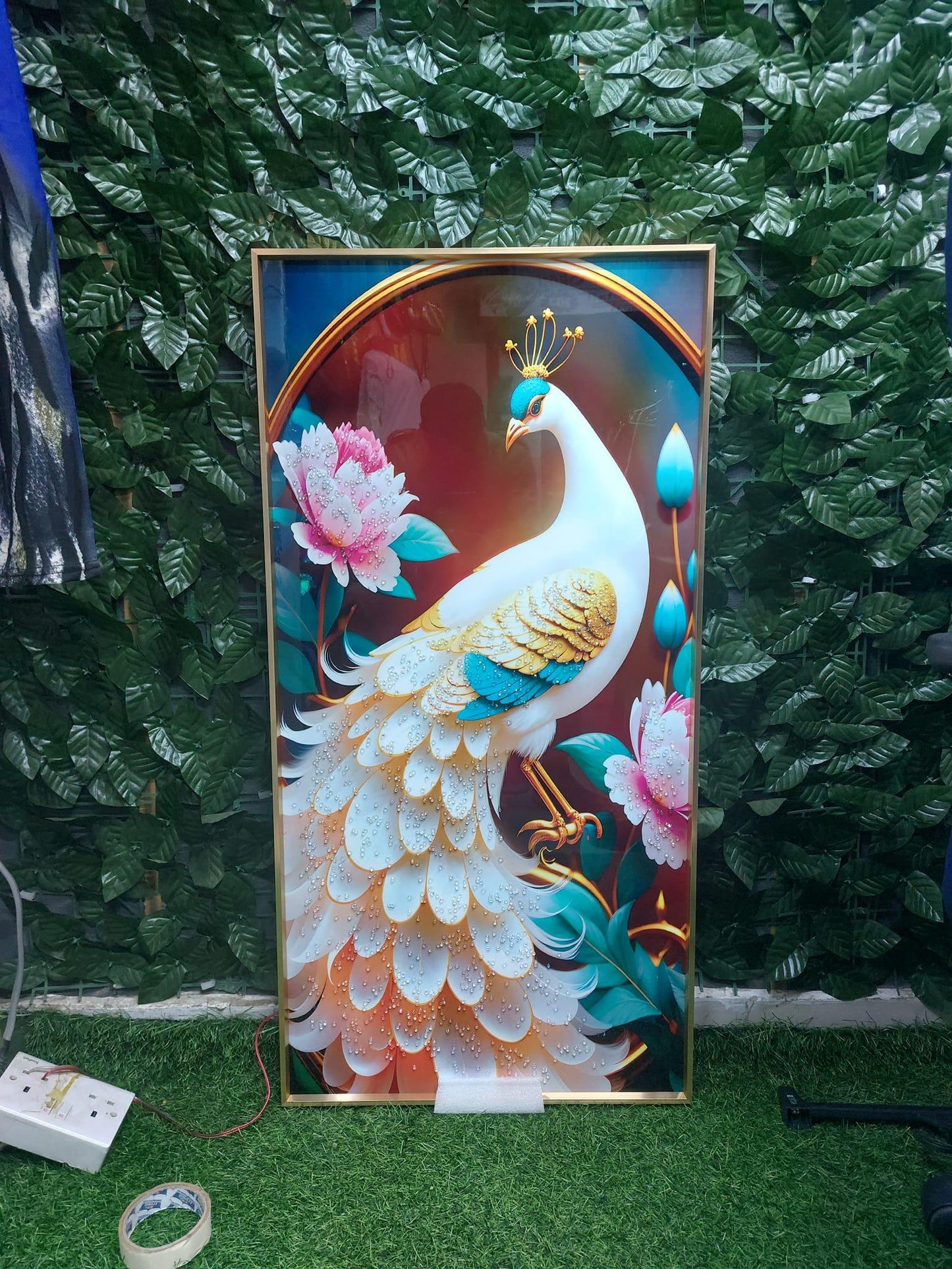 Modern Crystal Porcelain Decorative Wall Art